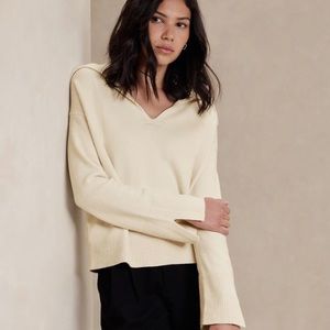 Banana Republic Johnny collared sweater